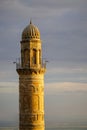 Vertical shot of the minaret of the Great Mosque of Mardin