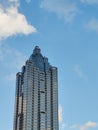 Vertical shot of the modern downtown Truist Tower in Atlanta, USA