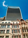 Vertical shot of modern and old buildings in London, United Kingdom Royalty Free Stock Photo