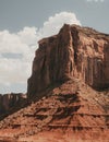 Vertical shot of the Monument Valley in Oljato-Monument, USA Royalty Free Stock Photo