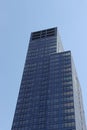 Vertical shot of a multi-story business building