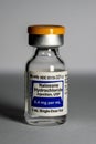 Vertical shot of Naloxone- a drug that can treat narcotic overdose in an emergency situation