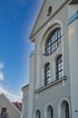 Vertical shot of the New Synagogue in Leszno. Poland