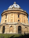 Vertical shot of The Radcliffe Camera Oxford in UK Royalty Free Stock Photo