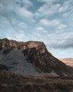 Vertical shot of the scenic mountains near the Grossglockner High Alpine Road in Austria Royalty Free Stock Photo