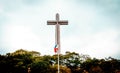 Vertical shot of  Shrine of Valor simple of Filipinos during World War II in Philippines Royalty Free Stock Photo