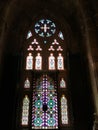 Vertical shot from Sobrellano Palace Comillas, Spain