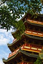 Vertical shot of the Summer Palace, Imperial Garden in Beijing Royalty Free Stock Photo