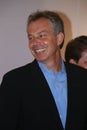 Vertical shot of Tony Blair at a Labour Conference 2006 in Manchester, United Kingdom