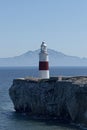 Vertical shot of Trinity House Lighthouse, Gibraltar Royalty Free Stock Photo