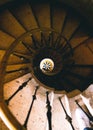 Vertical shot of the Vizcaya Museum & Gardens Royalty Free Stock Photo