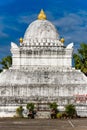 Vertical shot of the Wat Visoun temple located in Luang Prabang, Laos