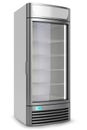 Vertical showcase freezer refrigerator