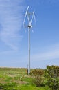 Vertical silent wind turbine Royalty Free Stock Photo