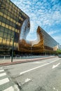 Vertical street view for big shopping center in Malmo