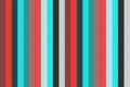 Vertical striped colorful fabric textured vintage background and Royalty Free Stock Photo