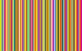 Vertical stripes colored red purple yellow green blue blue violet beige bright line background