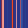 Vertical stripes seamless pattern. Simple vector texture with colorful lines Royalty Free Stock Photo