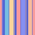 Vertical stripes seamless pattern. Simple vector texture with colorful lines Royalty Free Stock Photo