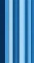 Vertical stripes in varying shades of blue create a geometric pattern. The design Royalty Free Stock Photo