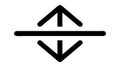 Vertical Swap Arrows, Reorder Exchange Icon, vector design Generative AI Royalty Free Stock Photo