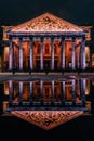 Vertical of Teatro Degollado performing arts theater with a mesmerizing architecture in Mexico