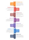 Vertical Timeline Infographics