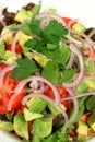 Vertical Of A Tossed Salad Royalty Free Stock Photo