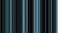 Vertical turquoise parallel lines moving from right to left on black background, seamless loop. Animation. Narrow neon