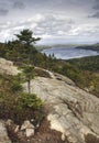 Vertical View from Bubble Rock in Acadia, Maine