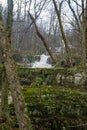 Crabtree Falls in the Blue Ridge Mountains, Virginia, USA - 2 Royalty Free Stock Photo