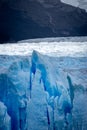 Vertical View Glacier Perito Moreno national park Los Glaciares. The Argentine Patagonia Royalty Free Stock Photo