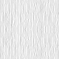 Vertical wavy thin uneven lines seamless pattern