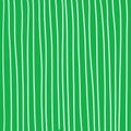 Vertical Hand Drawn White Line Pattern on Green Background Royalty Free Stock Photo