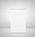 Vertical white stand Royalty Free Stock Photo
