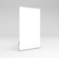 Vertical white stand Royalty Free Stock Photo