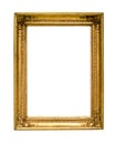 Vertical wide decorative wooden picture frame