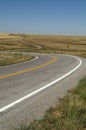 Vertical Winding Road Royalty Free Stock Photo