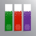 Vertical Winter Banner, Holidays, New Year Banner.