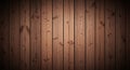 Vertical wooden planks background with a warm, rustic texture and lighting Royalty Free Stock Photo