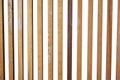 Vertical wooden sticks isolate on white background