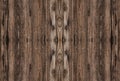 Vertical wooden wall brown color. Abstract big background Royalty Free Stock Photo