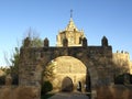 Veruela monastery in Aragon Royalty Free Stock Photo