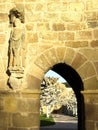 Veruela monastery in Aragon Royalty Free Stock Photo