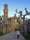 Veruela monastery in Aragon Royalty Free Stock Photo