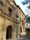 Veruela monastery in Aragon Royalty Free Stock Photo