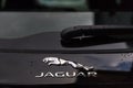 Jaguar luxury car logo in verviers belgium Royalty Free Stock Photo