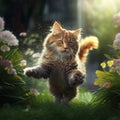 very adorable cat 3d images