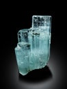 Very aesthetic aquamarine crystal skardu shigar Pakistan Royalty Free Stock Photo