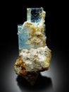 Very aesthetic aquamarine crystal skardu shigar Pakistan Royalty Free Stock Photo